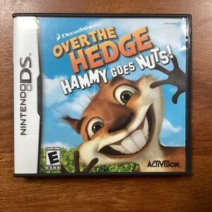 Nintendo DS Game DreamWorks Over The Hedge Hammy Goes Nuts!